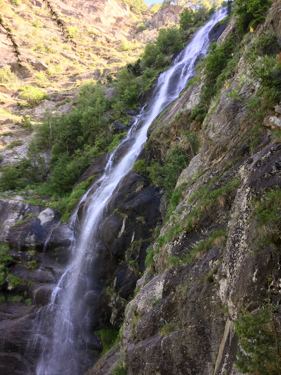 Wasserfall in der Schlucht der 1000 Stufen