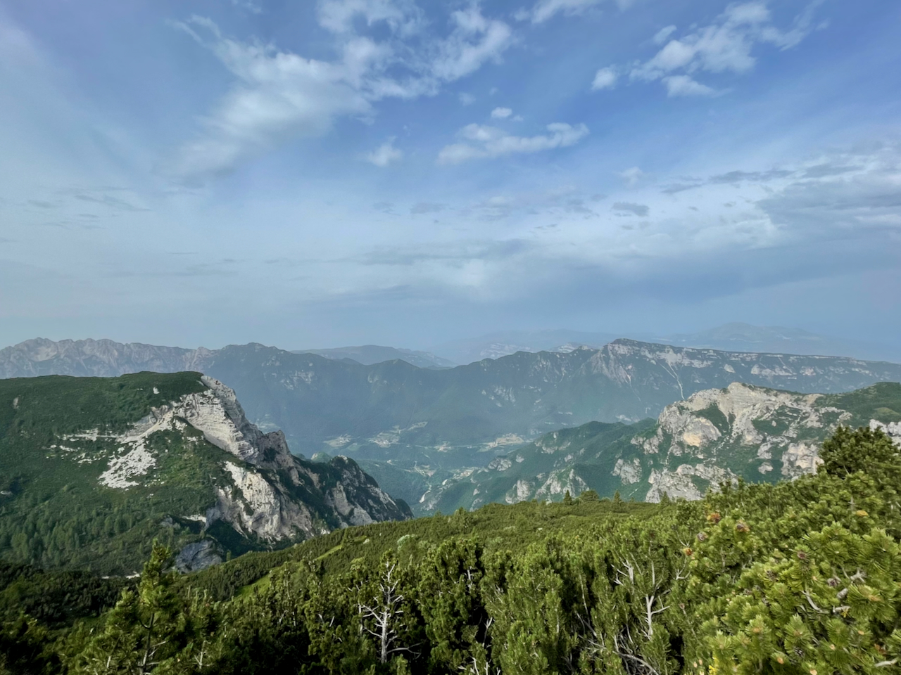 Blick in die Piccole Dolomiti