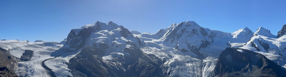 Blick vom Gornergrat, Zermatt