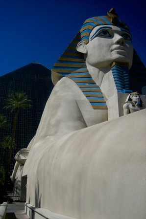 Die Sphinx des Luxor Hotels