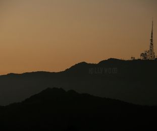 Abendstimmung in den Hollywood Hills
