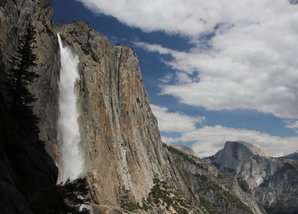 Upper Yosemite Fall & Half Dome