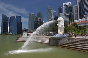 Singapures Merlion