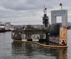 U-Boot vor Anker