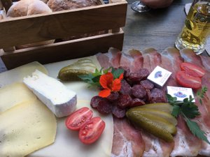 Tiroler Schinken und Käse