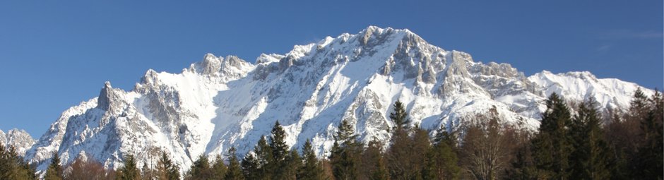 Das Karwendel bei Mittenwald