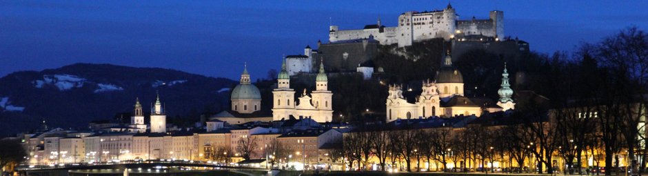 Das klassische Panorama von Salzburg