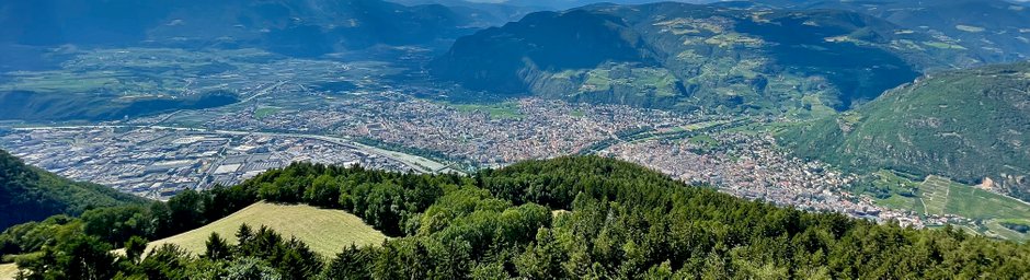 Blick auf Bozen / Bolzano