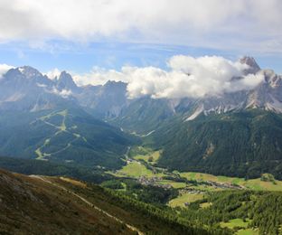 Blick in die Sextner Dolomiten